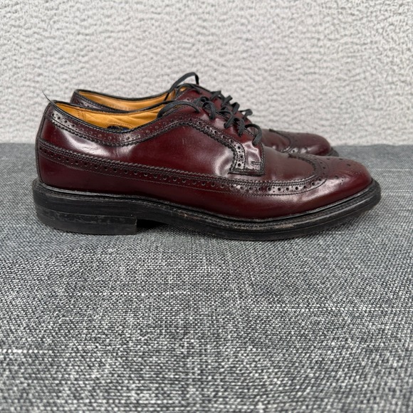 Hanover LB Sheppard Longwing Oxford 8.5 E/C Burgundy USA